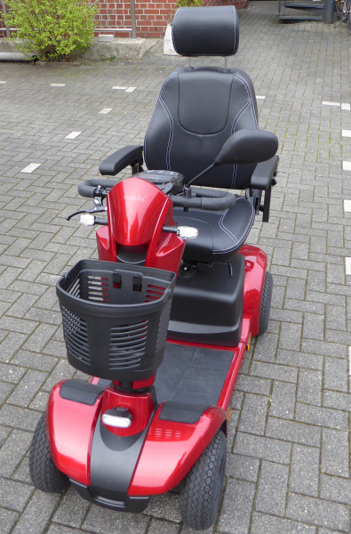 MOBILIS 4-Rad-E-Scooter 75 Ah 15 km/h M74 Rot VERPACKT