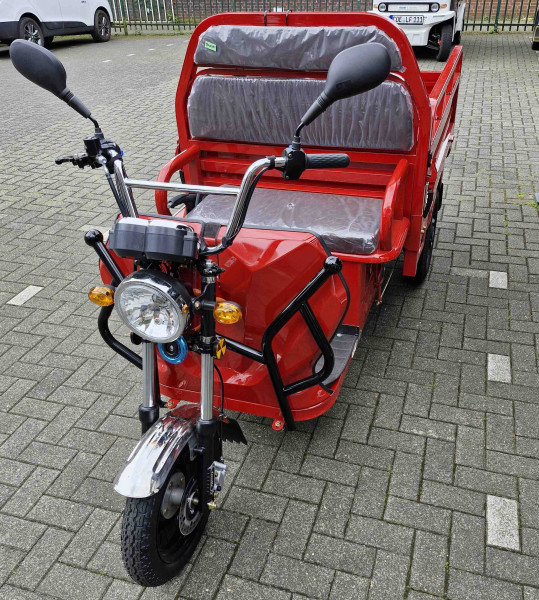 GRAF Carello Elektro-Lastendreirad LDR35 Rot 35 km/h