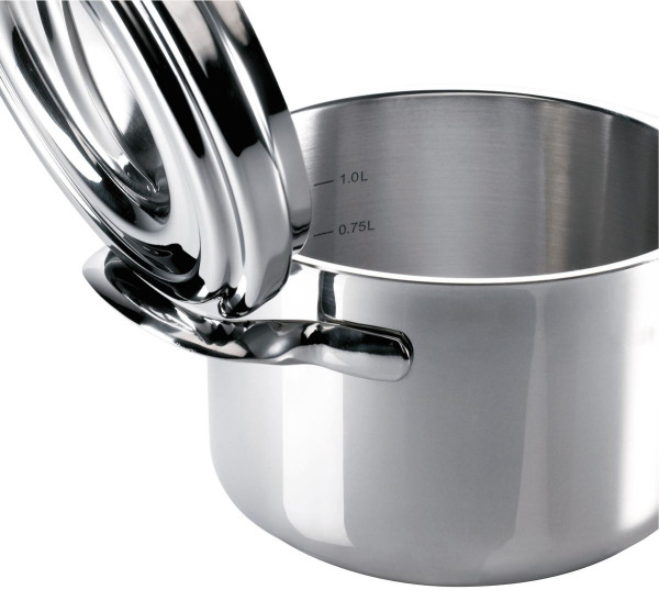 Schulte Ufer Romana i Edelstahl Fleischtopf Ø 16 cm 2,0 Liter
